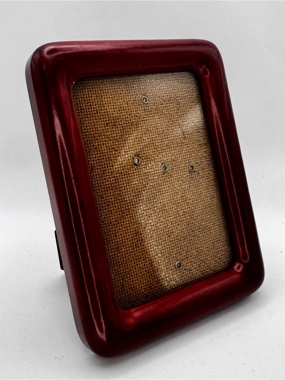 Burgundy red Wood Photo Frame - Classic - Picture 3 of 6